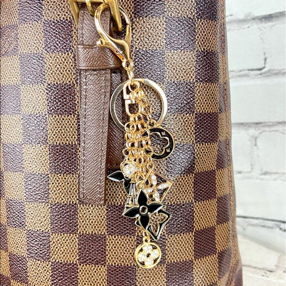 Bag charm keychain hand crafted - Picture 2 of 2